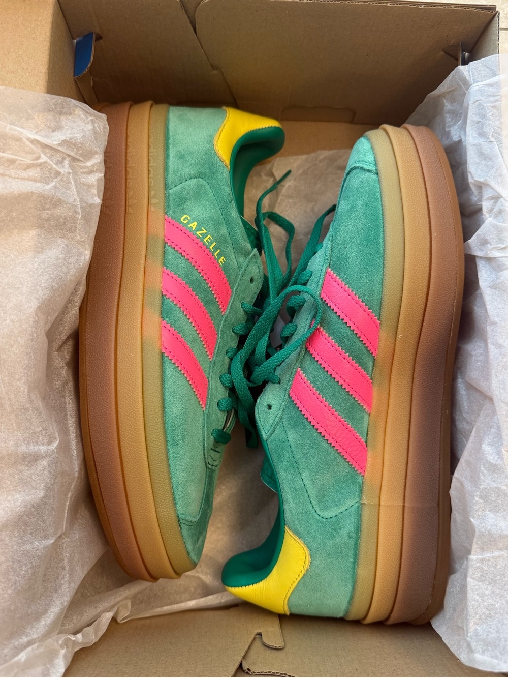 adidas Gazelle Bold Platform Sneakers - Picture 9 of 11